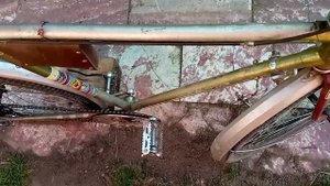 китайская трещетка на 6 звезд на велосипеде хвз и оригинальный переключатель.