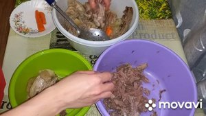 Холодец из Свиной рульки и Утки. Холодец без желатина?