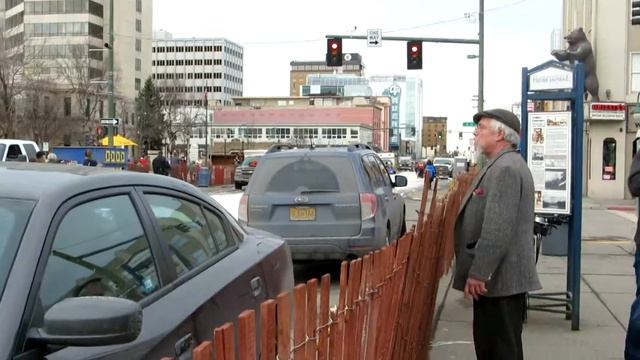 Аляска. Анкоридж. Гонки собак в упряжках. 27.02.2016 год. смотреть онлайн