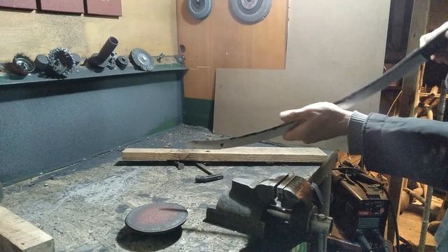 Настоящая сабля своими руками / Saber sword making смотреть онлайн