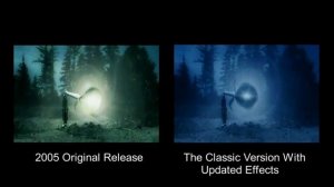 HG Wells THE WAR OF THE WORLDS versus THE CLASSIC WAR OF THE WORLDS re-issue DVDs Pendragon Picture