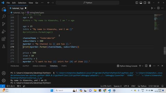 Format Function In Python | Plus Operator problem in String Concatenation (Python Tutorial 14)