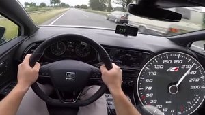 МАКСИМАЛЬНАЯ СКОРОСТЬ И РАЗГОН VOLKSWAGEN GOLF vs SEAT LEON 2019