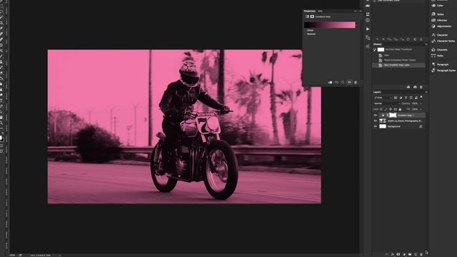 Trendy Duotone Image Effect Photoshop Tutorial | XO PIXEL смотреть онлайн
