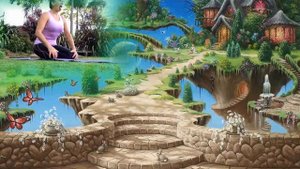 Поза льва. Симхасана - для лечения горла