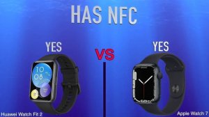 Huawei Watch Fit 2 vs Apple Watch 7 | Full Specs Compare Smartwatches