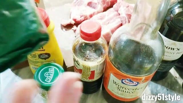 Вкусный маринад для мяса. Соус для стейков на гриле weber