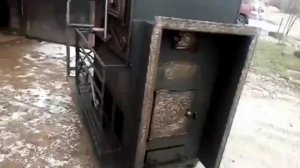 Печь для бани на два помещения