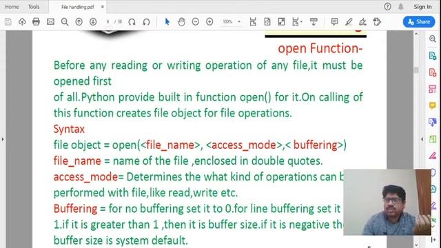 File Handling in Python  : Class XII CS
