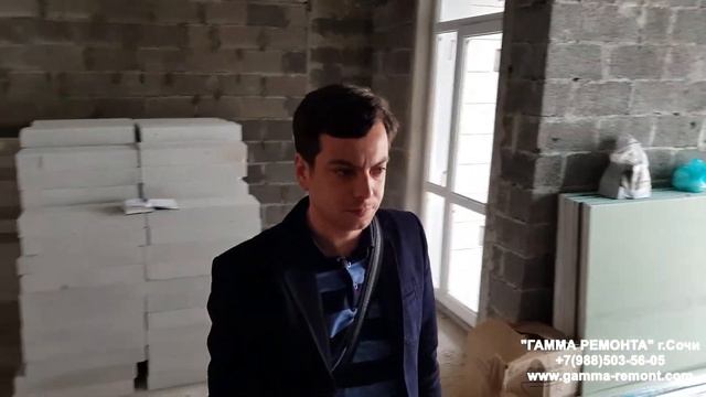 Ремонт квартир в Сочи! ЖК-"Посейдон" кв № 541, площадь 35 кв.м!