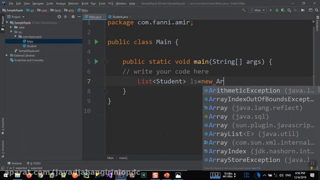 جلسه هشتم نحوه استفاده از توابع Equal در جاوا смотреть онлайн