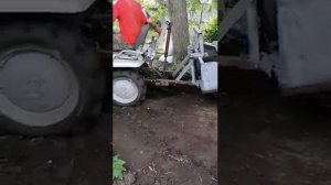 Ковш на минитракторе хтз 012