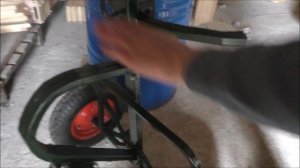 Тележка для переовзки бочек. Бочковоз./ Trolley for relocating barrels. / Улей Ин / www.uleyshop.co