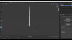 05. Blender Low Poly. Елка