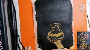 заРИСУЙ! Натюрморт в технике граттаж, полнометражный урок рисования гуашью.