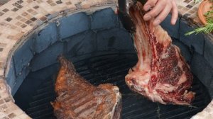 Стейк в кирпичном гриле, картошка из печи | Осень 2021 Сталик Ханкишиев