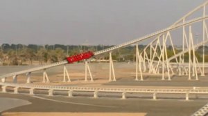Самая быстрая горка в мире Ferrari World