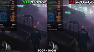 GTX 950 vs RX 470 - How Big Is the Difference? | 6 Games Tested
