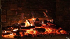 ? Fireplace 4K for Sleeping | Burning Logs | Fire Sounds | Камин 4K | Звуки огня | Камин | Огонь |
