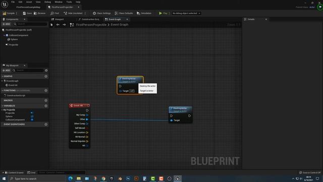 How To Destroy An Actor - Unreal Engine 5 UE5 Free Tutorial