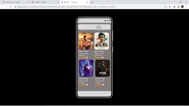 Movie Ticket Booking with Scroll View | In Tamil Explaination | Figma Tutorial | IN TAMIL смотреть онлайн