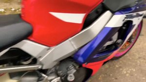 Honda CBR 929 FIREBLADE почти новый. Холодный запуск ?. Из Европы .