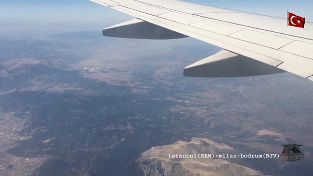 Türk Hava Yolları (Anadolu Jet TK 7344) ile İstanbul (SAW) Bodrum (BJV) Uçuşu [K.DERE]