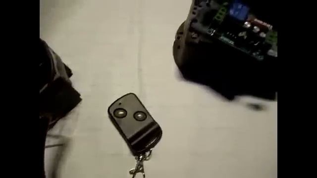 Радиоуправление пускателем