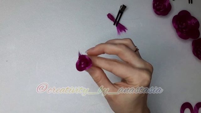 Постиж роза, искусственные волосы