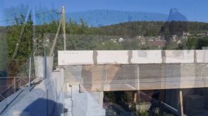 Кладка фронтонов из газоблока. Своими руками