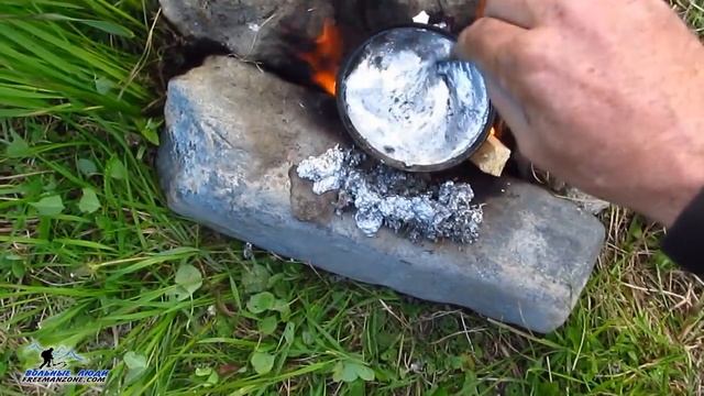 КАК СДЕЛАТЬ ГРУЗИЛА ДЛЯ РЫБАЛКИ без инструментов. Бушкрафт на рыбалке смотреть онлайн