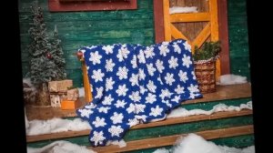 Вязаные большие пледы и детские пледы на любой вкус