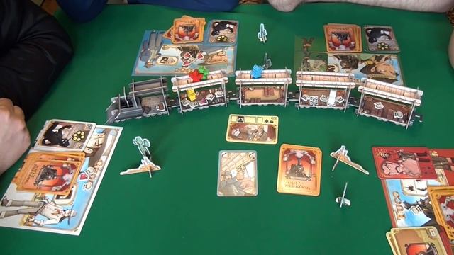 Кольт Экспресс - играем в настольную игру. Colt Express board game. смотреть онлайн