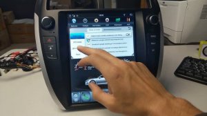 Магнитола в стиле Tesla для Mitsubishi ASX