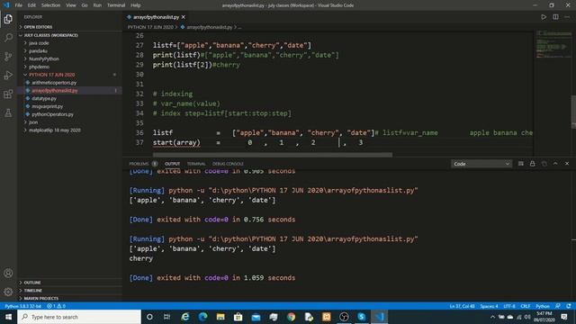 PY4 | PYTHON | PYTHON LIST DATA TYPE AND FUNCTIONS part-1