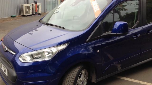 Used Ford Tourneo Connect 1.5 TDCi 120 Titanium 5dr Deep Impact Blue 2016 смотреть онлайн