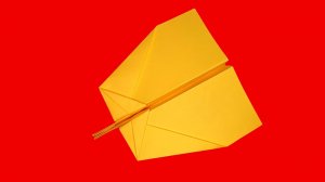 Как сделать самолёт из бумаги, который хорошо летает. Оригами