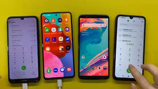 Honor 8A Vs Xiaomi Redmi Note 7 / Samsung Galaxy A51 Vs OnePlus 5T / Incoming & Outgoing Call смотреть онлайн