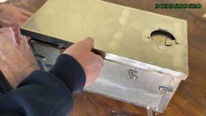 Печь для палатки 2 #охота #рыбалка #походы #титан #палатка