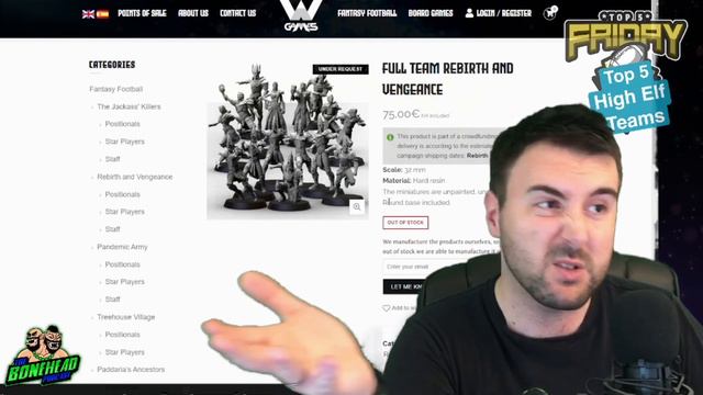 Top 5 High Elf Teams - Top 5 Friday (Bonehead Podcast) смотреть онлайн