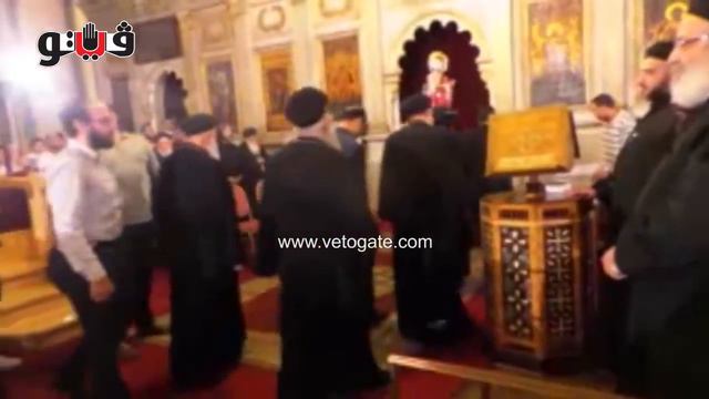 تواضروس يصل الكنيسة المرقسية بالإسكندرية смотреть онлайн