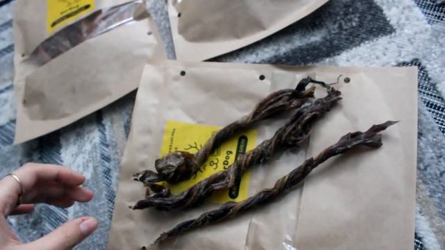 Распаковка натуральных лакомств для собак HorDog. Рога оленя для собак. смотреть онлайн