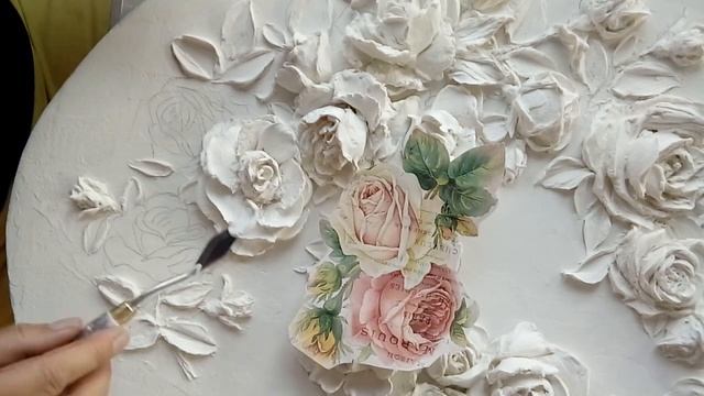 Барельеф или лепнина. Розы 3 часть смотреть онлайн