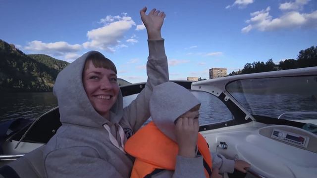 Семейный Vlog | Первая поездка дочери на электричке до Дивногорска [18.07.2020]