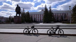 На велосипедах по Барнаулу (часть 2 - город)