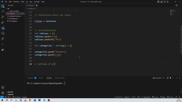 TypeScript #3 - Tableaux & Tuples