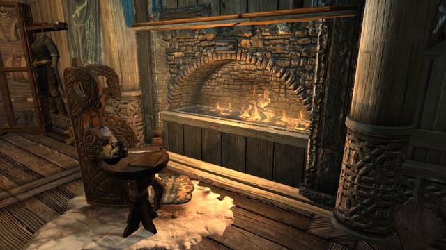 Elder Scrolls V Skyrim Chimney Elysium Estate Ambience смотреть онлайн