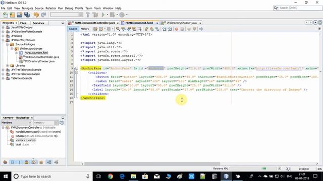 JavaFX DirectoryChooser | How to open DirectoryChooser in JavaFX смотреть онлайн
