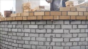 Круглый Эркер!!!(фламандская кирпичная кладка)