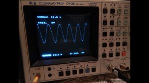 Осциллограф С9-28 - обзор